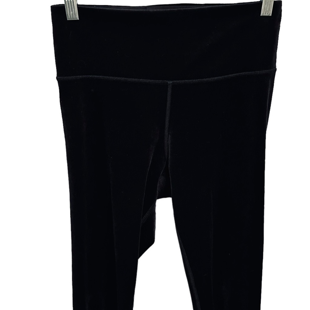 Athleta Elation Velvet Tight size Small Black #467925 - Picture 7 of 12